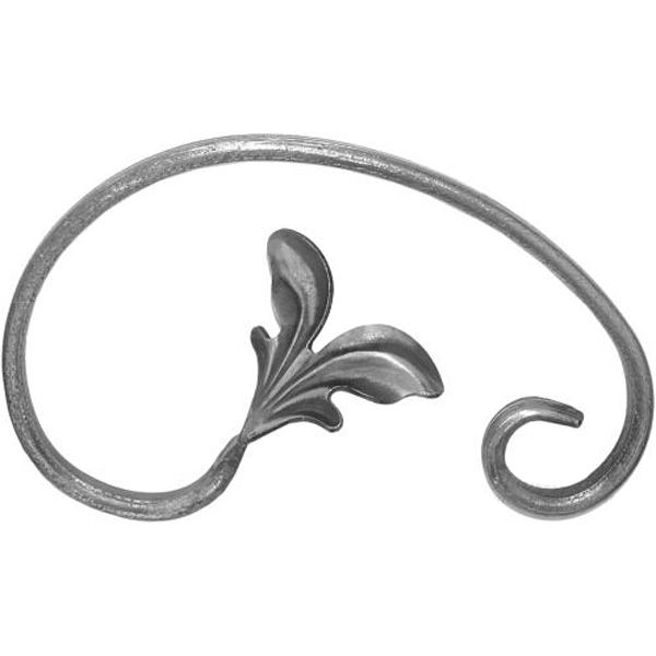 Завиток правий 10.257 200х125х12х6 мм