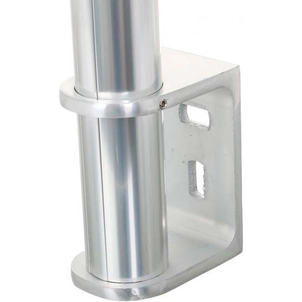 Стойка для перил ALM-BL02 серебряная Алюмініка