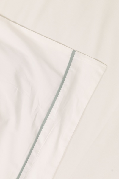 Комплект постельного белья Solid семейный серебряный La Nuit 