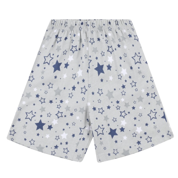 Пижама детская для мальчиков Funtime Звездочки р.122 серый с синим 