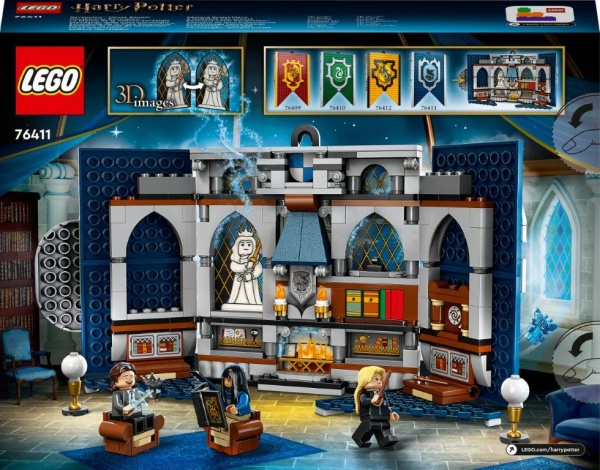Конструктор LEGO Harry Potter Прапор гуртожитку Рейвенклов 76411