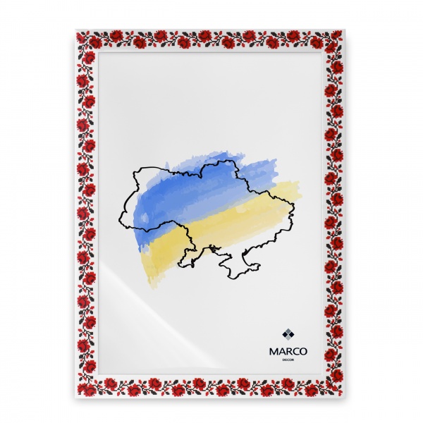 Рамка Marco 2313 1 фото 15х20 см білий із чорним 