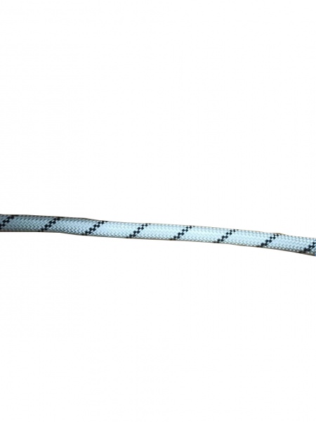 Шнур капроновий ф 12 мм (бухта 50 м.п.) 12 мм 50 м чорно-білий