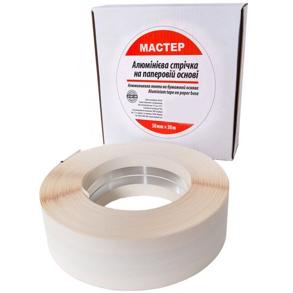 Стрічка з алюмінієвим вкладником 50 мм 30 м