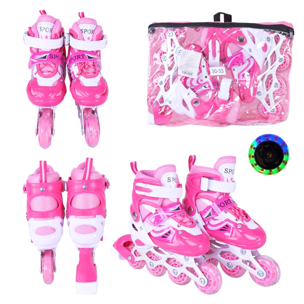 Роликові ковзани Shantou S RL25504 р. 30-33 в асортименті