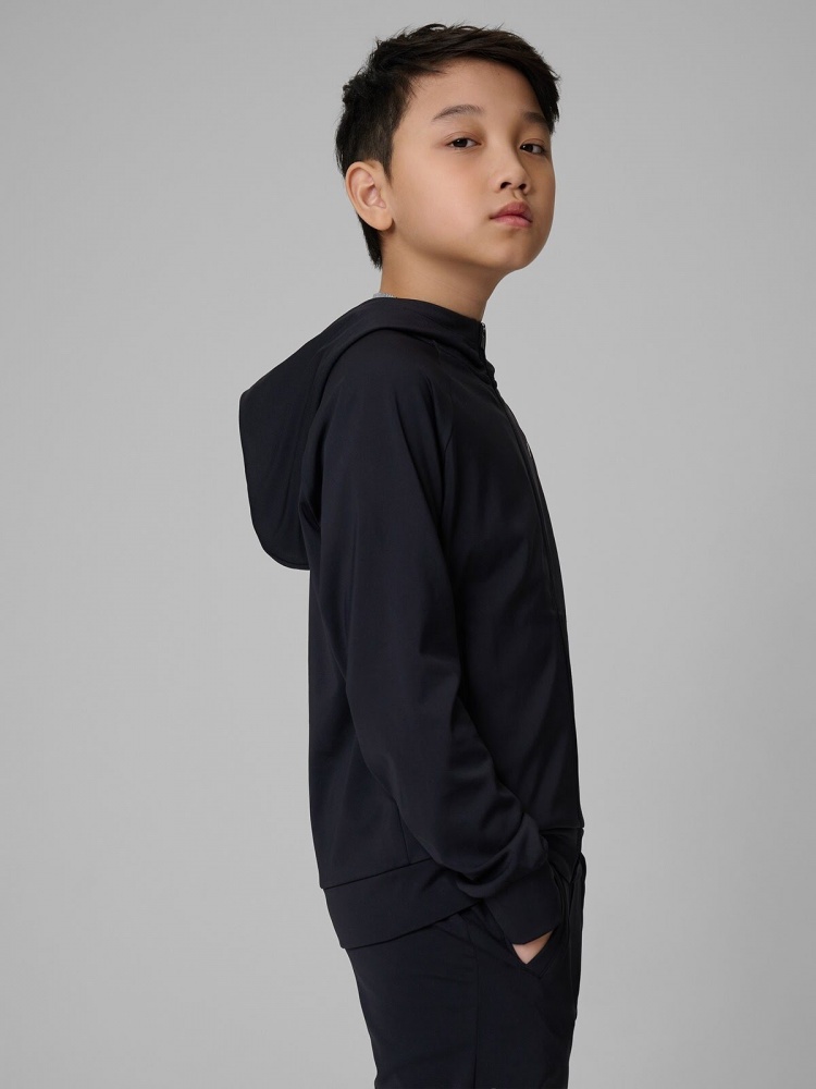 Футболка 4F SWEATSHIRT FNK M690 4FJWSS26TFSWM690-20S р.134-140 чорний