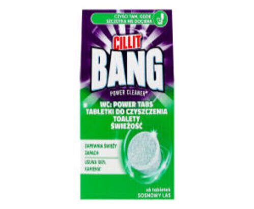 Таблетки Cillit Bang Свежесть соснового леса 6х22.5 г 3290586