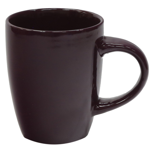 Чашка керамическая 330 мл пурпурная