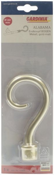 Наконечник Bogen Gardinia Alabama набірний d20 мм золото 