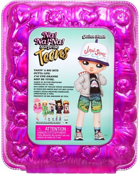 Набір з лялькою Na! Na! Na! Surprise серії Teens_Куїнн Неш 572602