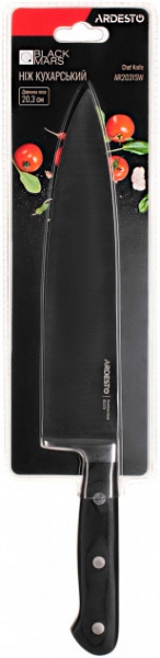 Ніж кухонний Ardesto Black Mars 32 см (AR2031SW)