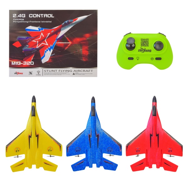 Самолет на р/у (3 цвета в ассортименте) 909
