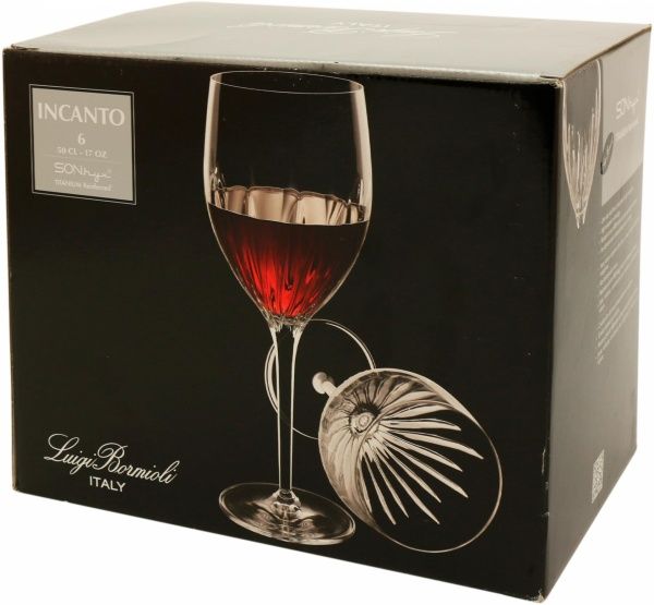 Набор бокалов для вина Incanto 500 мл 6 шт. Luigi Bormioli