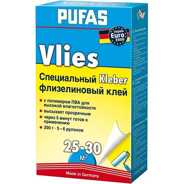 Клей для обоев PUFAS Vlies 200 г