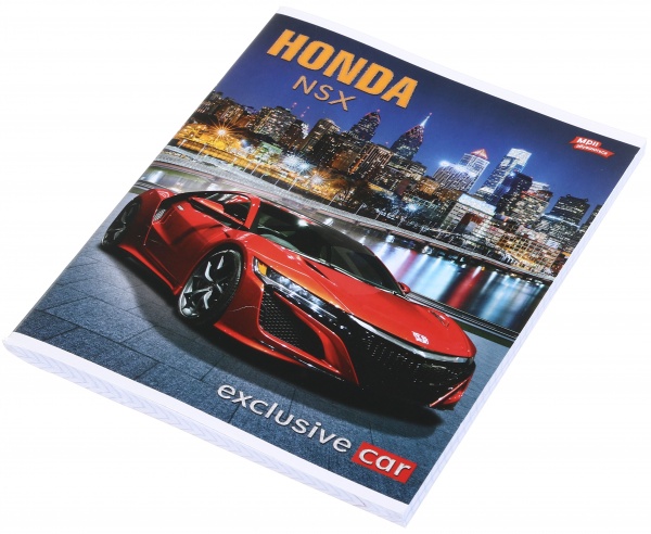 Зошит шкільний з глітером 96 аркушів у клітинку в асортименті Мрії збуваються