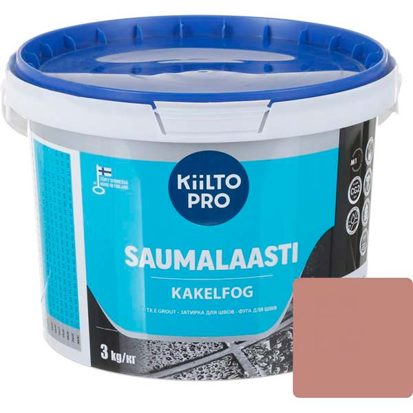 Фуга Kiilto 85 3 кг темно-теракотовий