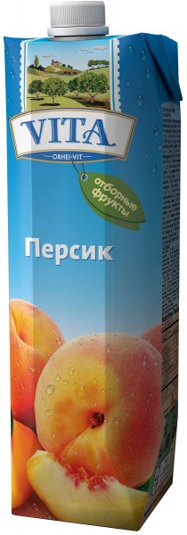 Нектар Vita персиковый 1л 