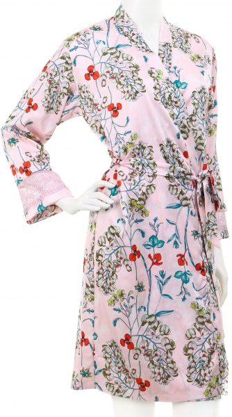 Халат женский megotex Эпатаж р. XL разноцветный