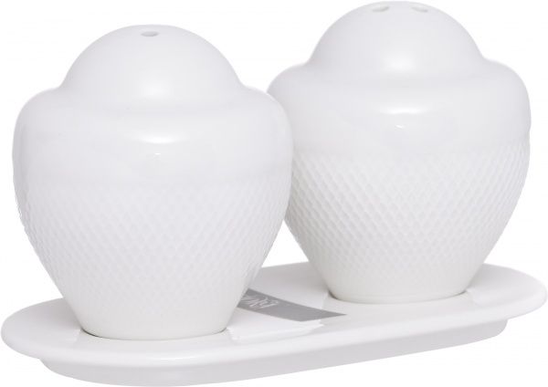 Набор для соли и перца Diamond 5x5,6 см 3 предмета Fiora