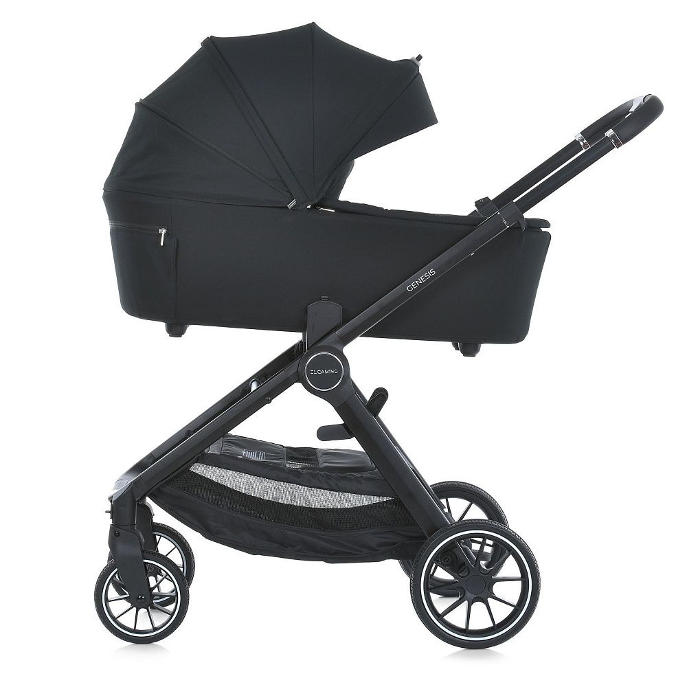 Коляска універсальна 2 в 1 El Camino ME 1126 GENESIS Jet Black