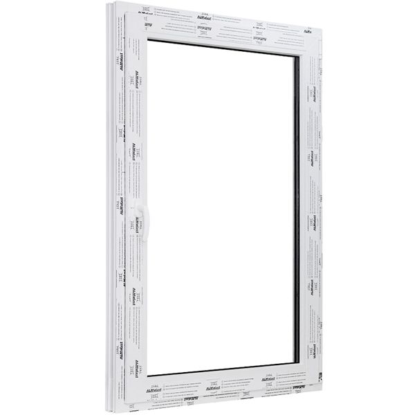 Вікно поворотно-відкидне ALMplast 60 600x800 мм праве