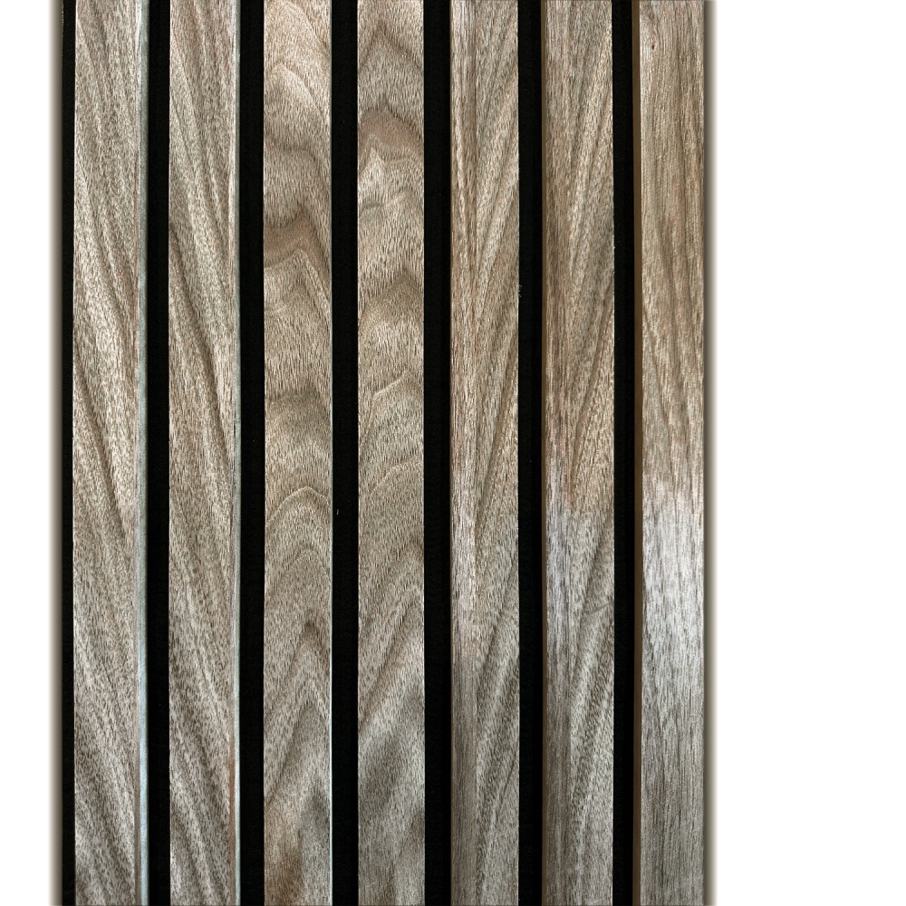 Реечная панель акустическая ПлиТТоргСервис 17х300х2750 мм орех 0,825 м.кв.