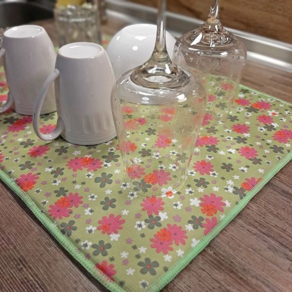 Коврик для сушки посуды Луг 38х50 см UP! (Underprice)