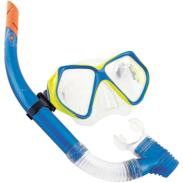 Набір BestWay: окуляри і трубка для пірнання дитячі 12+ років