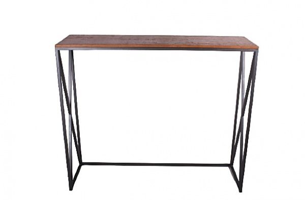 Стіл консольний Каїр 1200x350x1000мм Метал Арт 