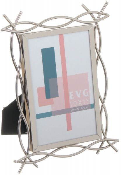 Рамка для фото EVG LBT27S 10x15 см серебристый 