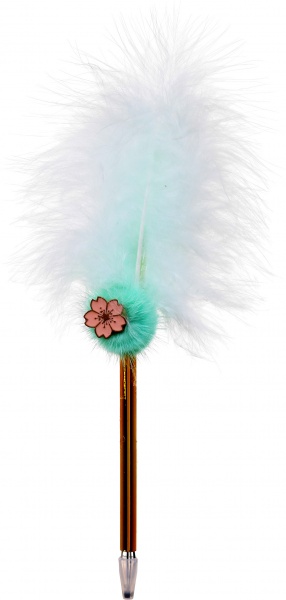 Ручка гелевая детская Перо разноцветное в ассортименте 