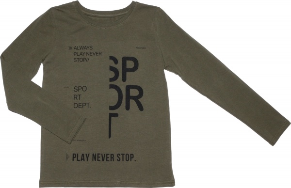 Джемпер для мальчика Фламинго 995-416 р.158 хаки 