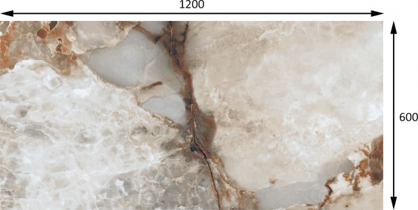 Плитка Italica JAKARTA BROWN 60х120 