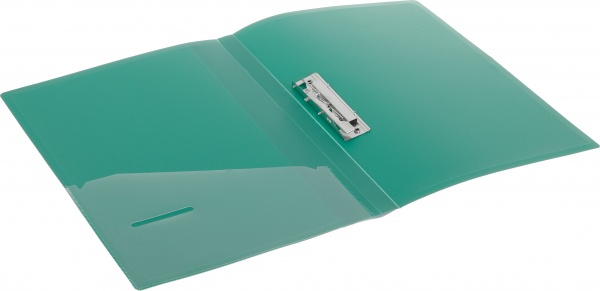 Папка A4 с боковым прижимом Clip B зеленый UP! (Underprice)