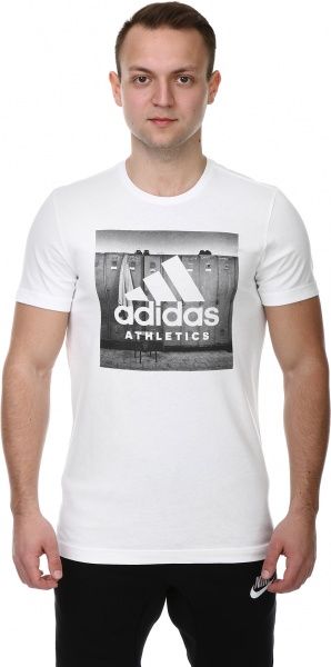 Футболка Adidas CATEGORY ATH BK2793 L білий