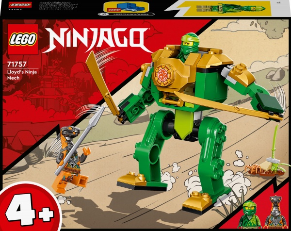 Конструктор LEGO NINJAGO Робокостюм ніндзя Ллойда 71757