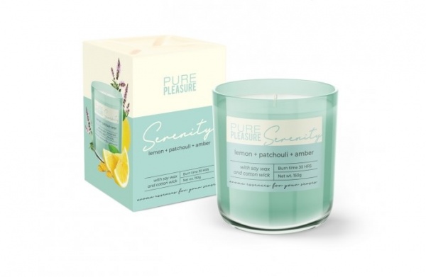 Свеча ароматическая Bartek Candles Чистое удовольствие (150 г) 