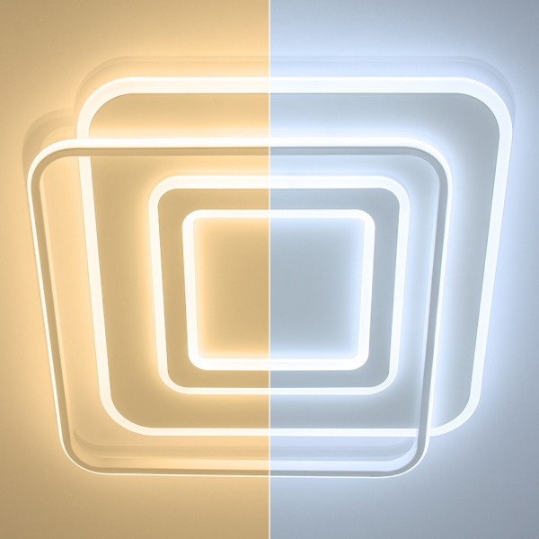 Світильник світлодіодний 70 Вт білий 3000-6000 К GEOMETRIA SQUARE 70W S 