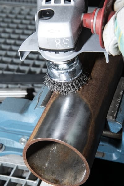 Щетка торцевая (рифленая) M14 65 мм сталь Klingspor BT 600 W