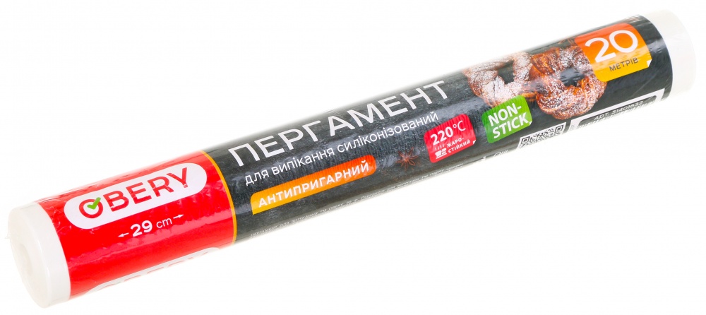 Бумага для выпекания OBERY 20 м 29 см