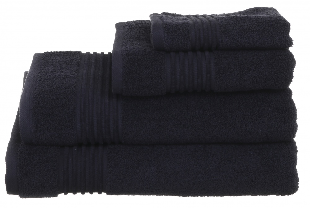 Полотенце махровое Meda 50x90 см черный La Nuit