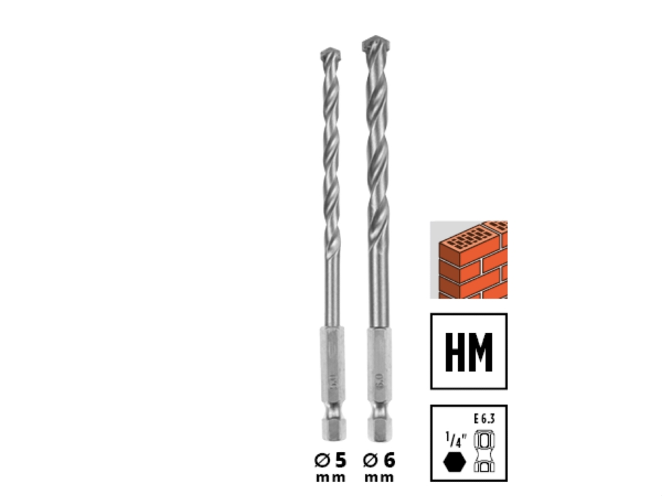 Набор бит и сверл Einhell и торцовые головки M-CASE 39 шт. 108759