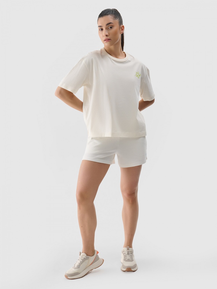 Футболка 4F TSHIRT F1967 4FWSS25TTSHF1967-11S р.L бежевий