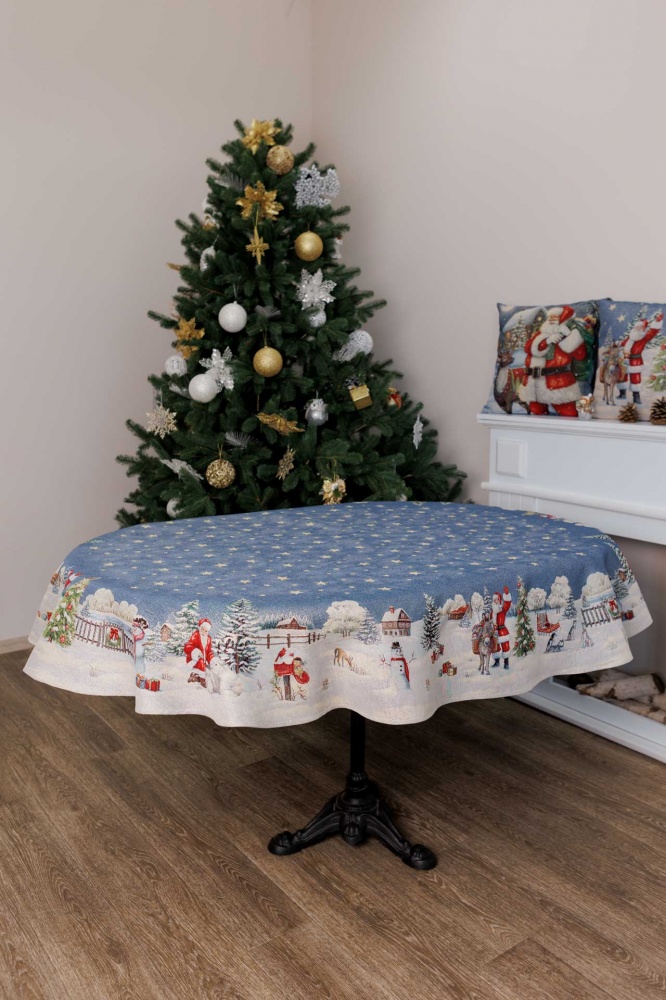 Подушка декоративна Вітання від Санти 45x45 см La Nuit