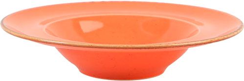 Тарелка суповая Seasons 26 см оранжевая 04ALM002258 Porland