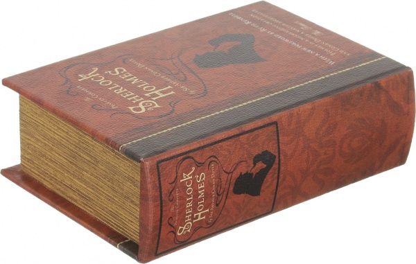Шкатулка-книга Шерлок Холмс 14х6х20 см