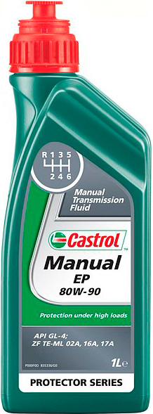 Мастило трансмісійне Castrol MANUAL EP 80W-90 1 л(80W90 M EP 1L)