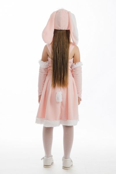 Костюм карнавальний КАРНАВАЛІЯ Зайченя рожеве р.116 рожевий 