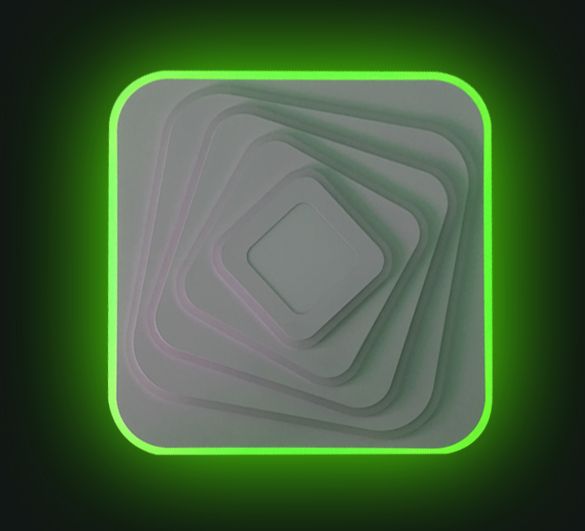 Світильник світлодіодний Светкомплект Acrylic 06 A RGB 140 Вт білий 2800-6000+RGB К 