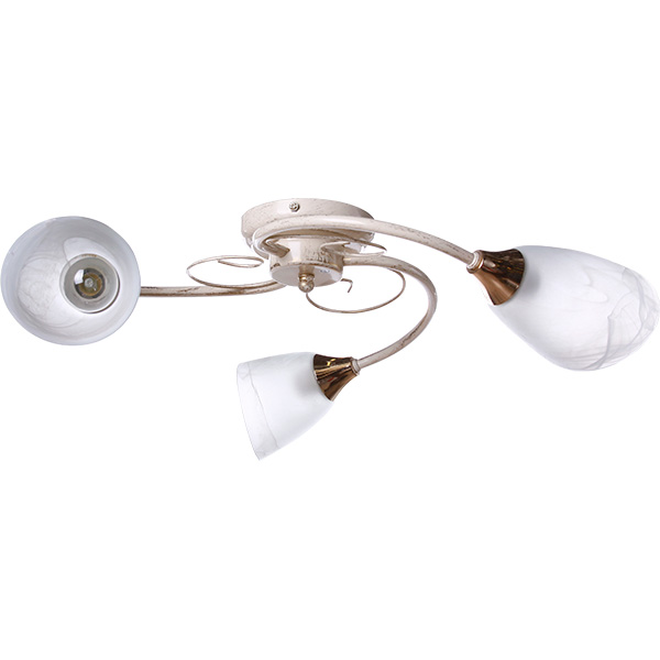 Люстра потолочная Vitaluce 3xE14 бежевый V3663/3PL 